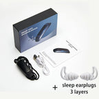 Smart anti Snoring Device EMS Pulse Stop Snore Portable Comfortable Sleep Well Stop Snore Health Care Sleep Apnea Aid USB