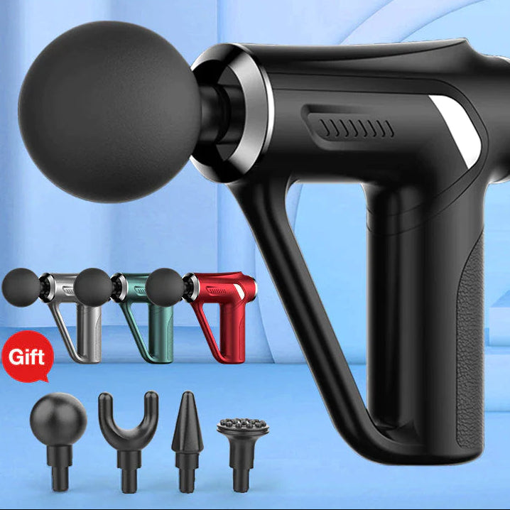 SITUOFUN Massage Gun 32 Levels Deep Tissue Neck Body Back Muscle Sport Electric Pistol Massager Exercise Relaxation Pain Relief