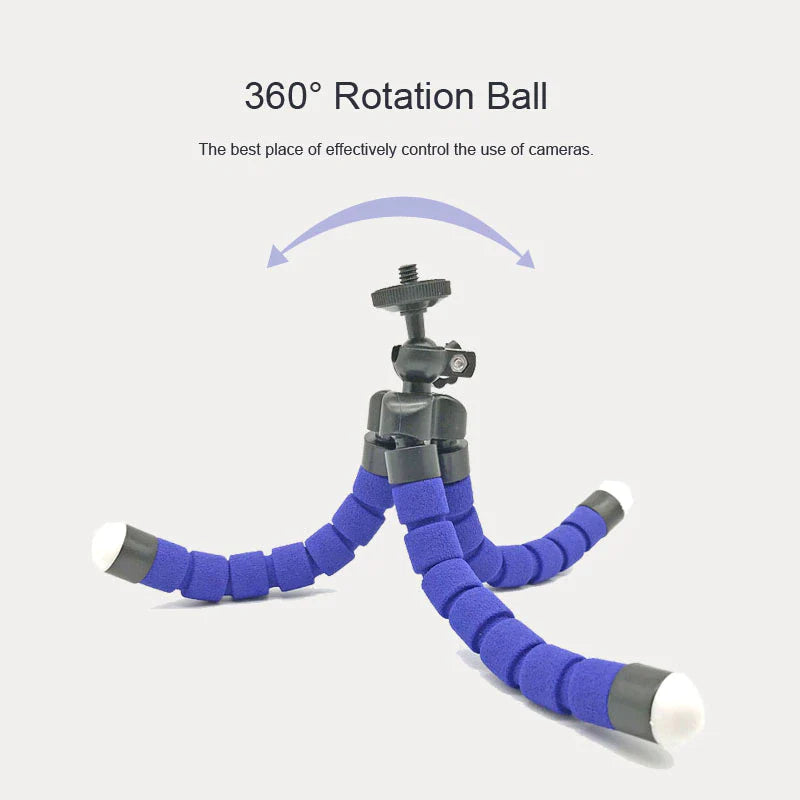 Tripods for Gopro Hero 11 10 9 8 7 Black MAX Flexible Mini Octopus Tripod Accessories for Go Pro 6 5 YI Eken SJCAM DBPOWER AKASO