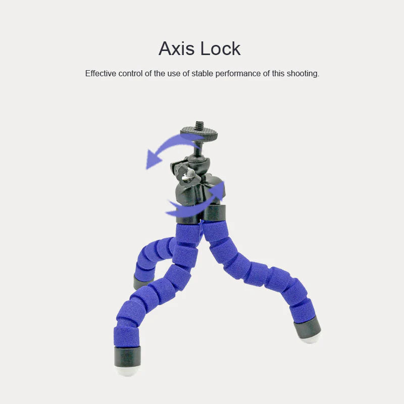 Tripods for Gopro Hero 11 10 9 8 7 Black MAX Flexible Mini Octopus Tripod Accessories for Go Pro 6 5 YI Eken SJCAM DBPOWER AKASO