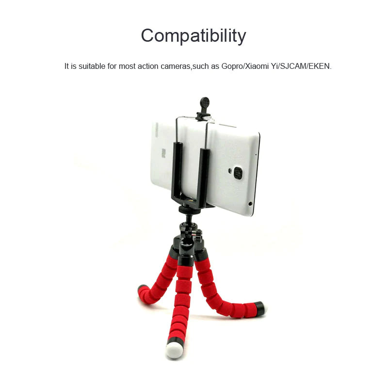 Tripods for Gopro Hero 11 10 9 8 7 Black MAX Flexible Mini Octopus Tripod Accessories for Go Pro 6 5 YI Eken SJCAM DBPOWER AKASO