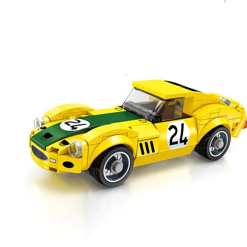 SEMBO City Speed Champions Famous Vehicle Model Assemblage Building Blocks Super Racer Racing Cars Bricks Kids Toys for Children