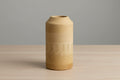 Handmade Modern Wood Accent Vase – Ceramic Bamboo Design Decor